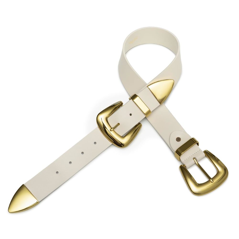 Double Buckle Western Waist Belt For Women Boho C… - image 4